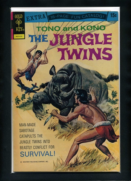 The Jungle Twins #4 VG/F 1973 Gold Key Comic Book